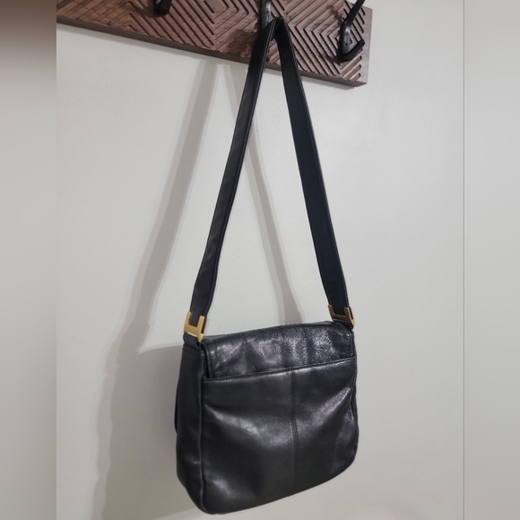 Jacqueline Ferrar Black Leather Shoulder Bag - Picture 11 of 15